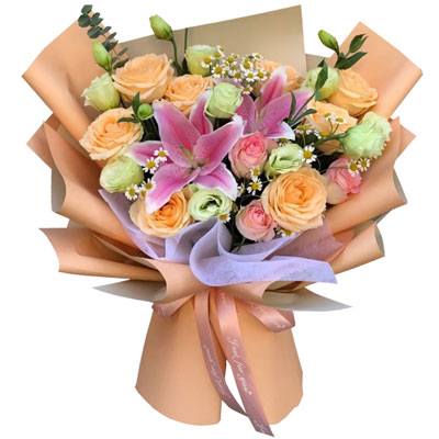 上饶11朵玫瑰桔梗百合，陪你每个季节