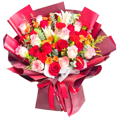 上饶22朵玫瑰百合，追求真爱幸福